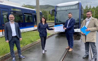 Jenaer E-Bus-Flotte bekommt Zuwachs