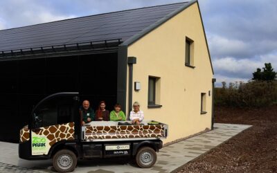 Im Erfurter Zoo steht jetzt ein Plusenergiehaus