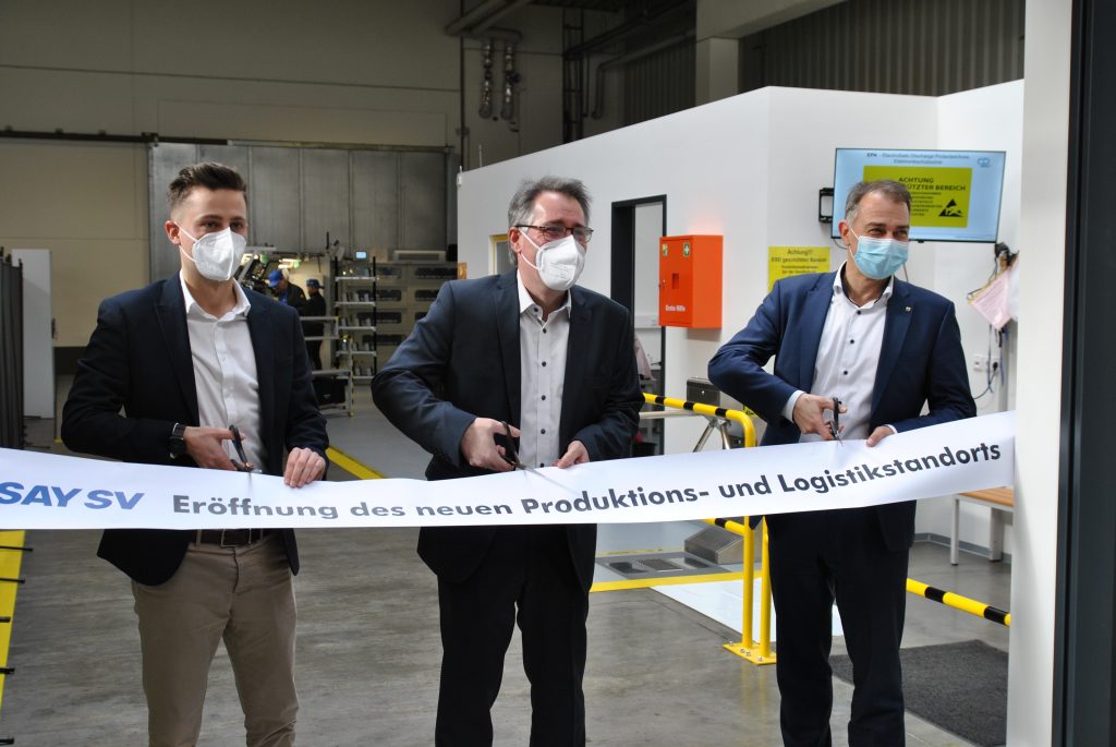 Eröffnung des zweiten Standorts von Desay SV Europe in Weimar