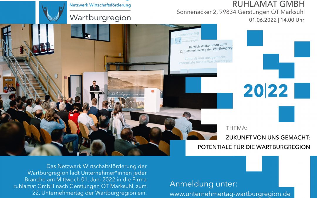 22. Unternehmertag der Wartburgregion