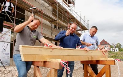 Richtfest bei AHN Biotechnologie GmbH in Nordhausen