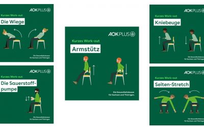AOK PLUS: Bewegungsmangel muss nicht sein