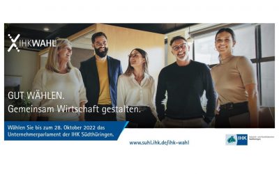 IHK Südthüringen: Gut wählen und gemeinsam Wirtschaft gestalten