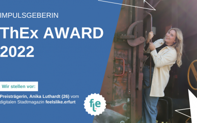 Sie setzt Impulse: Thex-Award-Gewinnerin Anika Luthardt