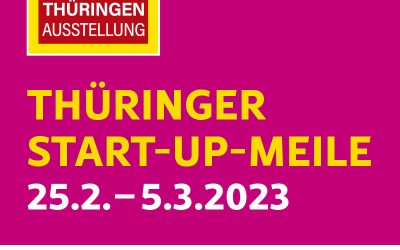 Start-up Meile auf der Thüringen Ausstellung