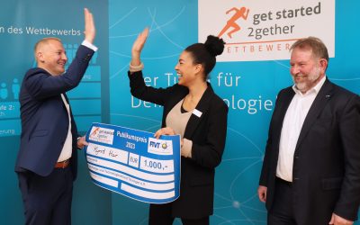 „get started 2gether“: Zwölf Unternehmen gewinnen bei Gründerwettbewerb