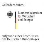 Logo einer staatlichen Institution, Bundesministerium für Wirtschaft und Energie des deutschen Bundestags