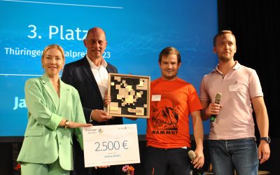 „Thüringer Digitalpreis“ 2023:  3D-Modellierung, Telemedizin und Bewegungsanalyse prämiert
