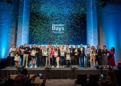 Beim sogenannten Pitch Day der Investor Days Thüringen wurden 32 Zukunftstechnologien von Startups in Erfurt vorgestellt.