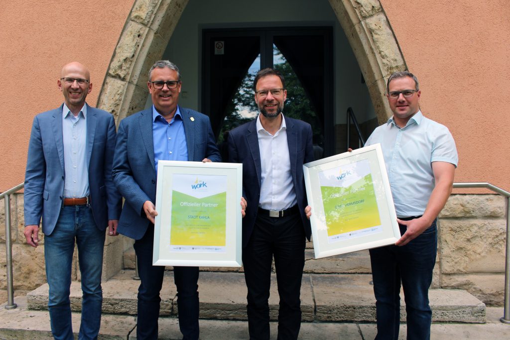 Jena: i-Work Auszeichnung für unternehmerische Willkommenskultur vergeben