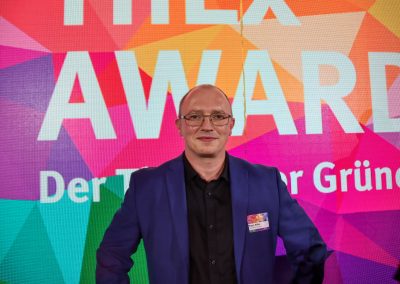 ThEX Award 2023: 1 Platz in der Kategorie Nachfolge erhält Roger Müller von der Krebs Glas Lauscha GmbH