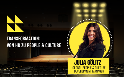 the stage is yours EP.1: Transformation – von HR zu People & Culture mit Julia Gölitz