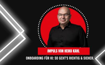 Medienfrühstück Vol. 6: Onboarding für KI mit Heiko Kahl