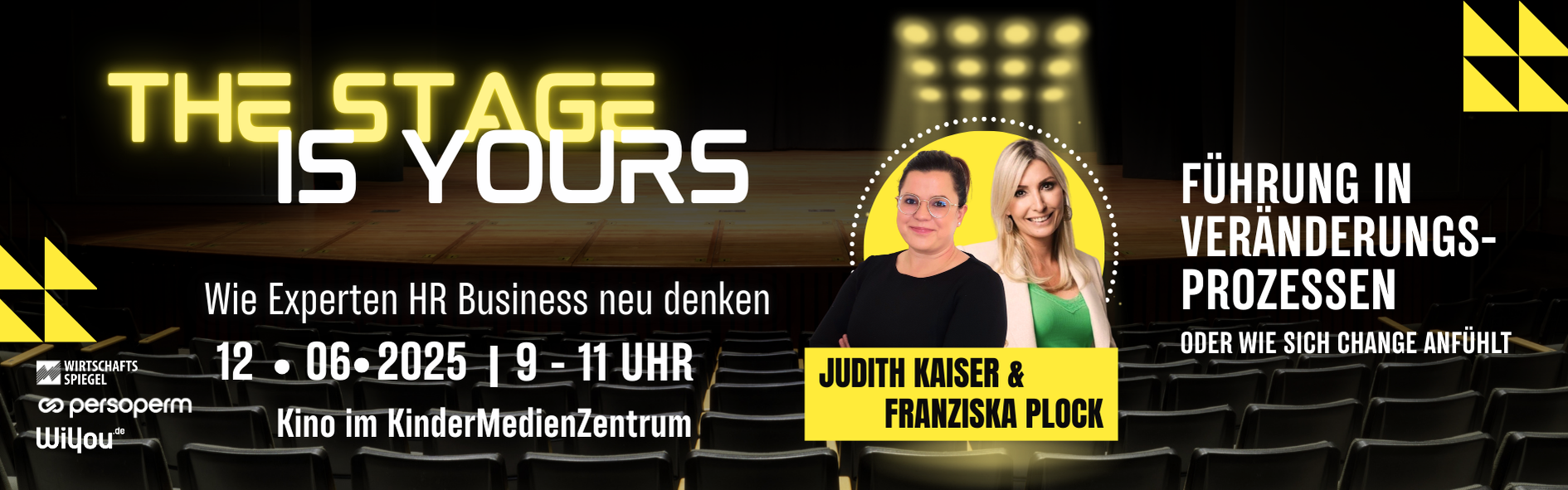 the stage is yours: Judith Kaiser & Franziska Plock