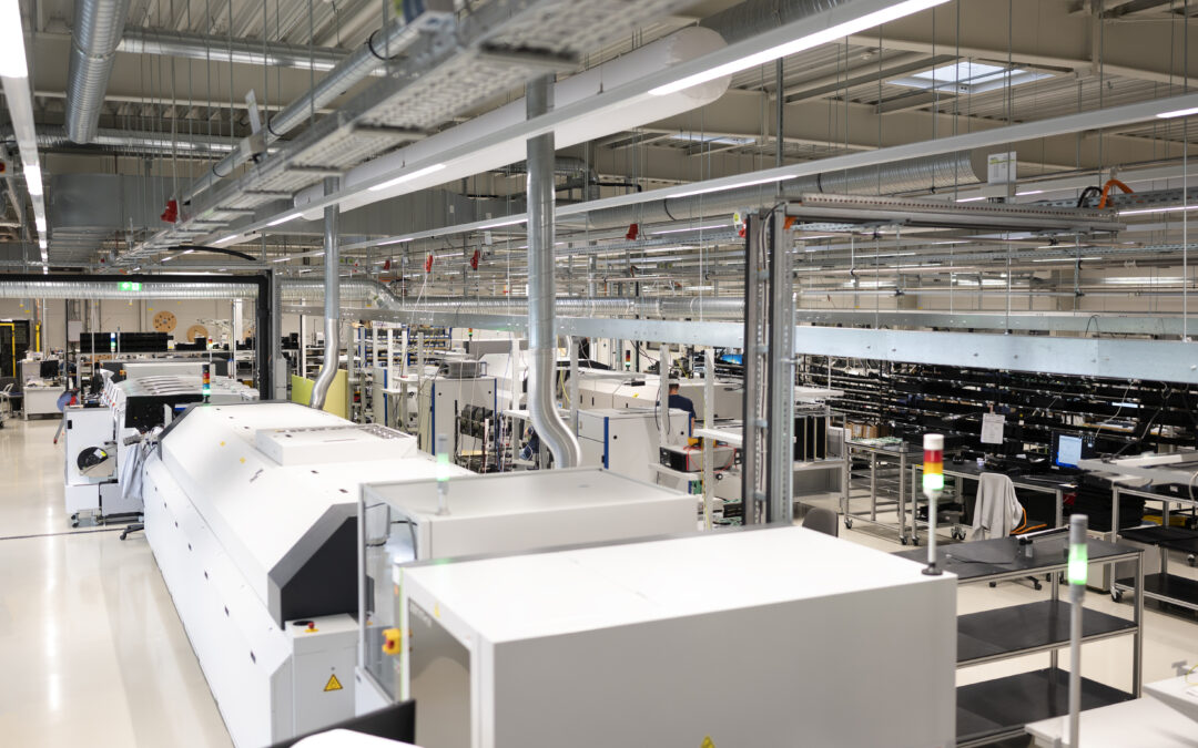 Funkwerk AG: Neue zukunftsorientierte Leiterplattenbestückungslinie bei Funkwerk in Kölleda