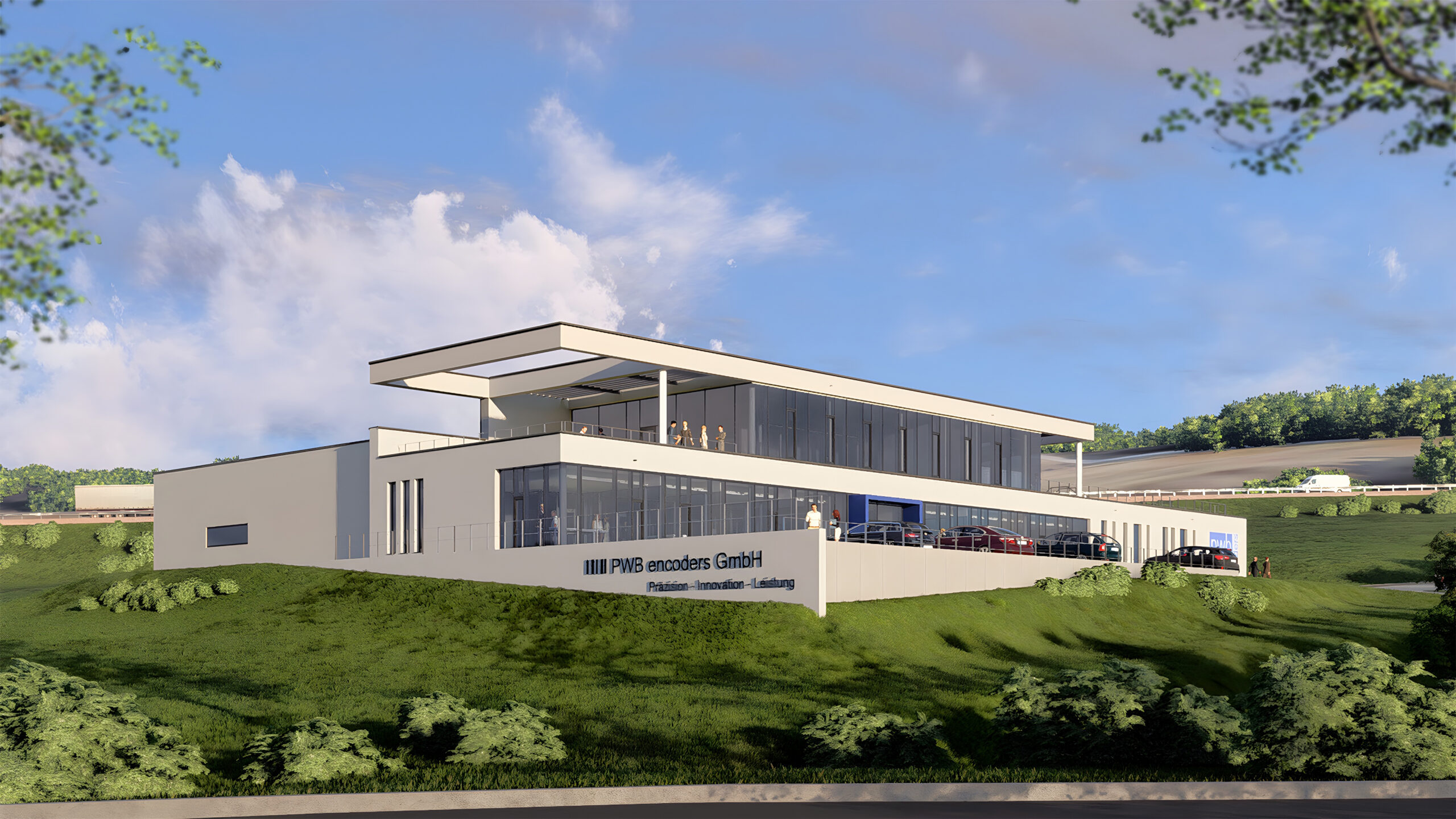 Neues Innovationszentrum von PWB encoders