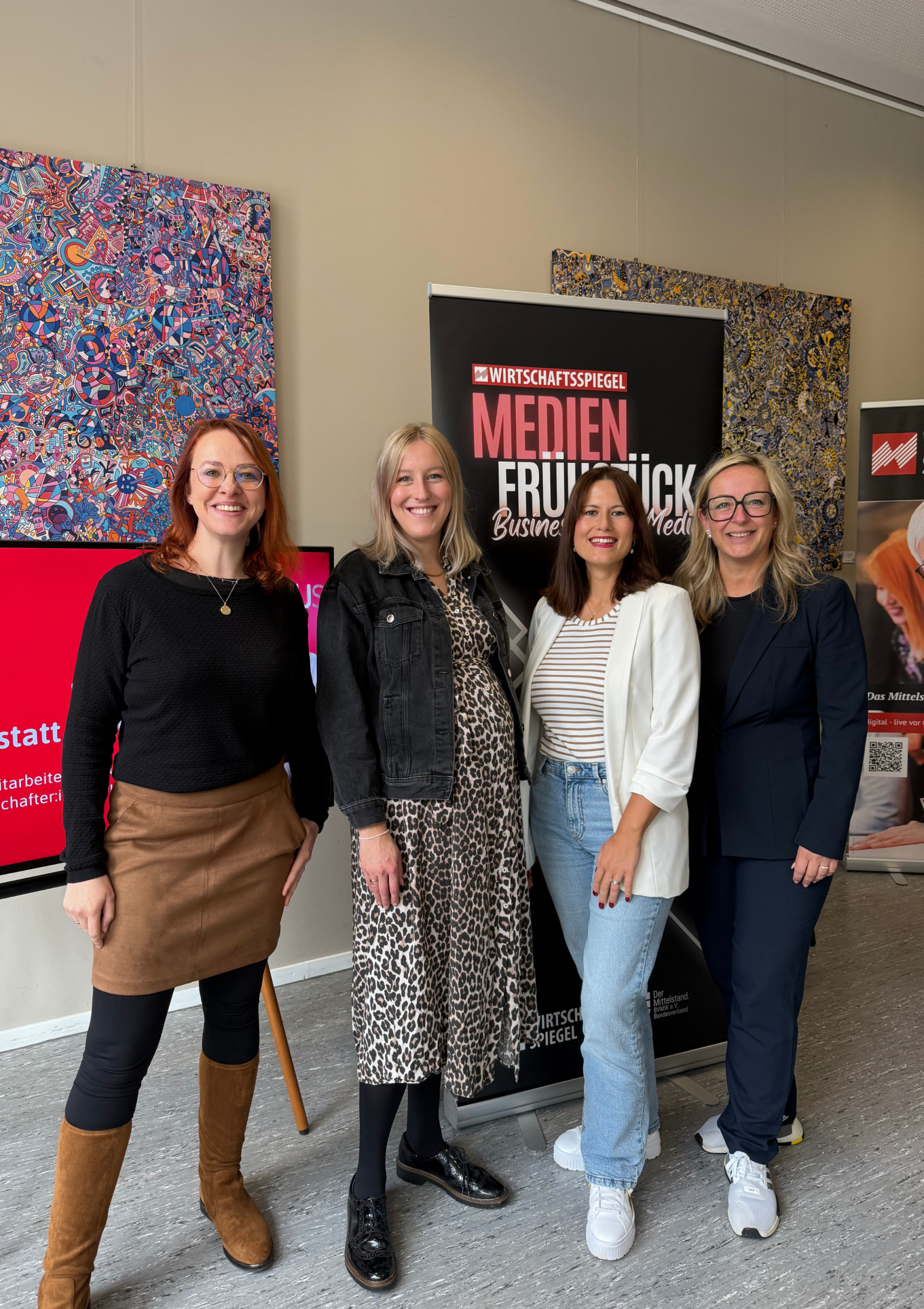 Wissensimpuls beim Medienfrühstück in des Wirtschaftsspiegels in Erfurt: KI Prompting mit Philipp Jauernig-Biener