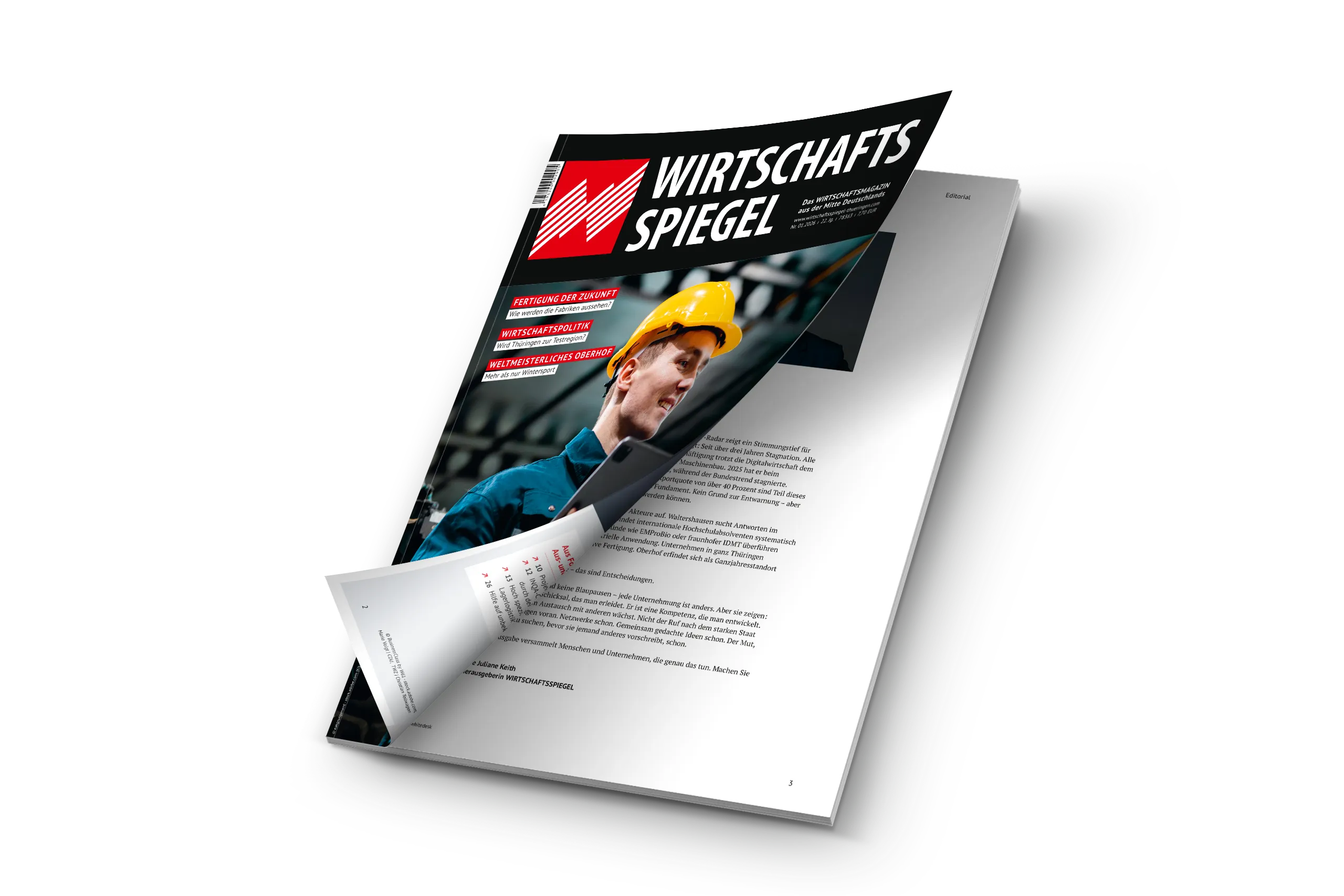 a4-magazine-mockup_WS_2026-01_2560x1707 WIRTSCHAFTSSPIEGEL Ausgabe 05/2024 - Lösungen aus Thüringen